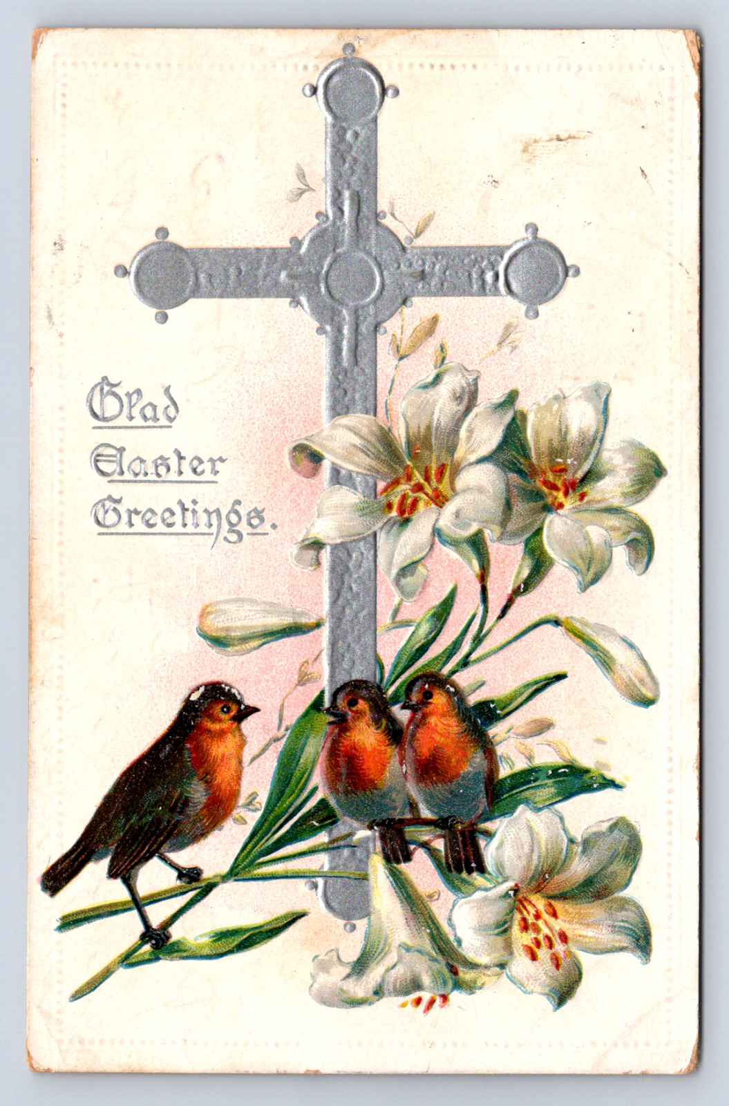 Vintage Postcard Easter Greetings Early 1900s 