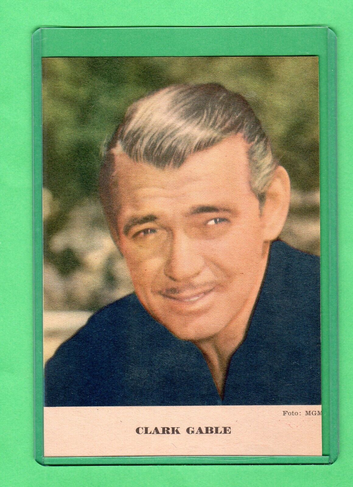 1953  Clark Gable  Swedish Newly discovered Issue  Very Rare  Nrmnt-Mint