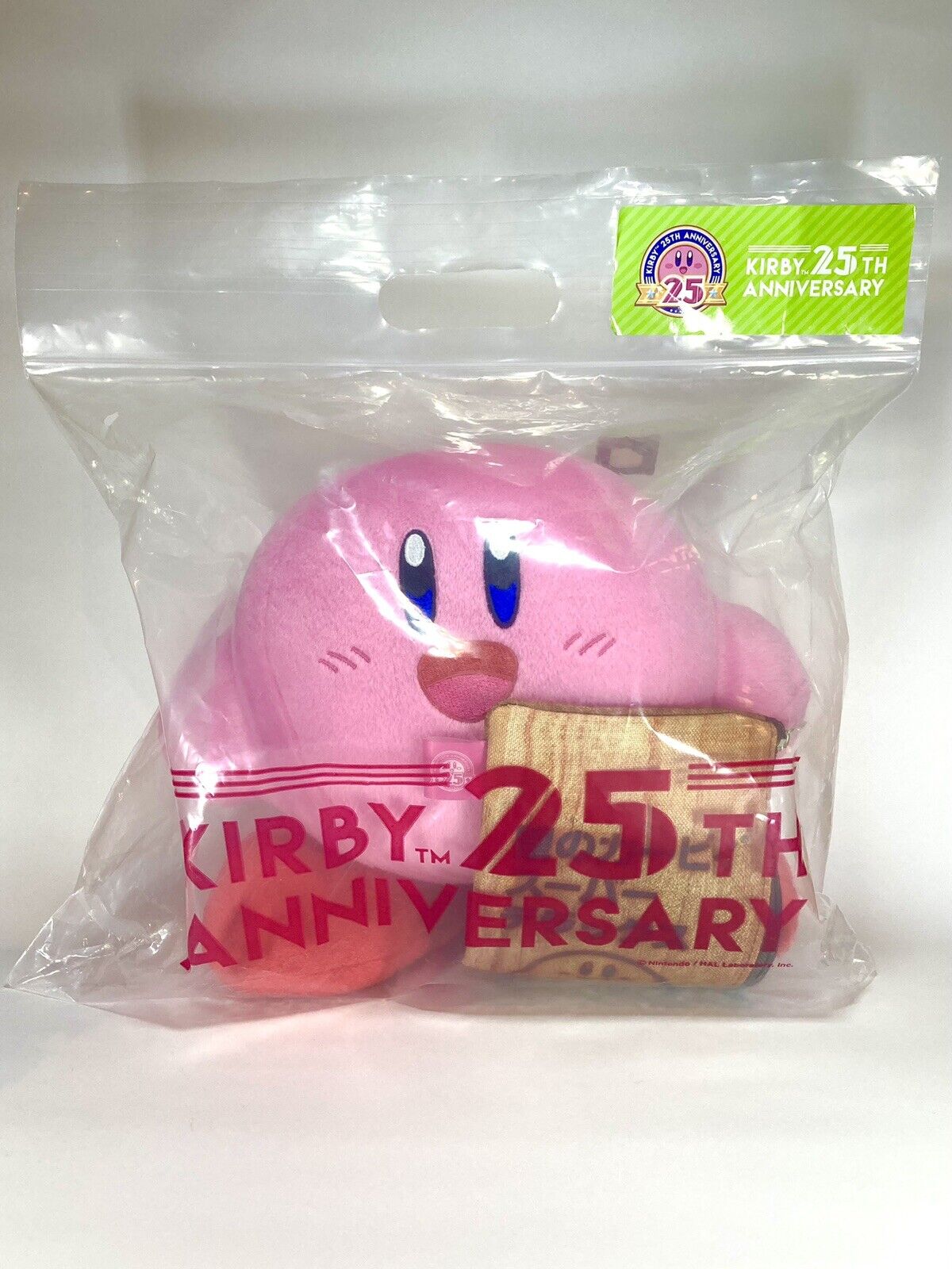 Nintendo Kirby Super Star 25th Anniversary Classic Plush With Pouch  Limited