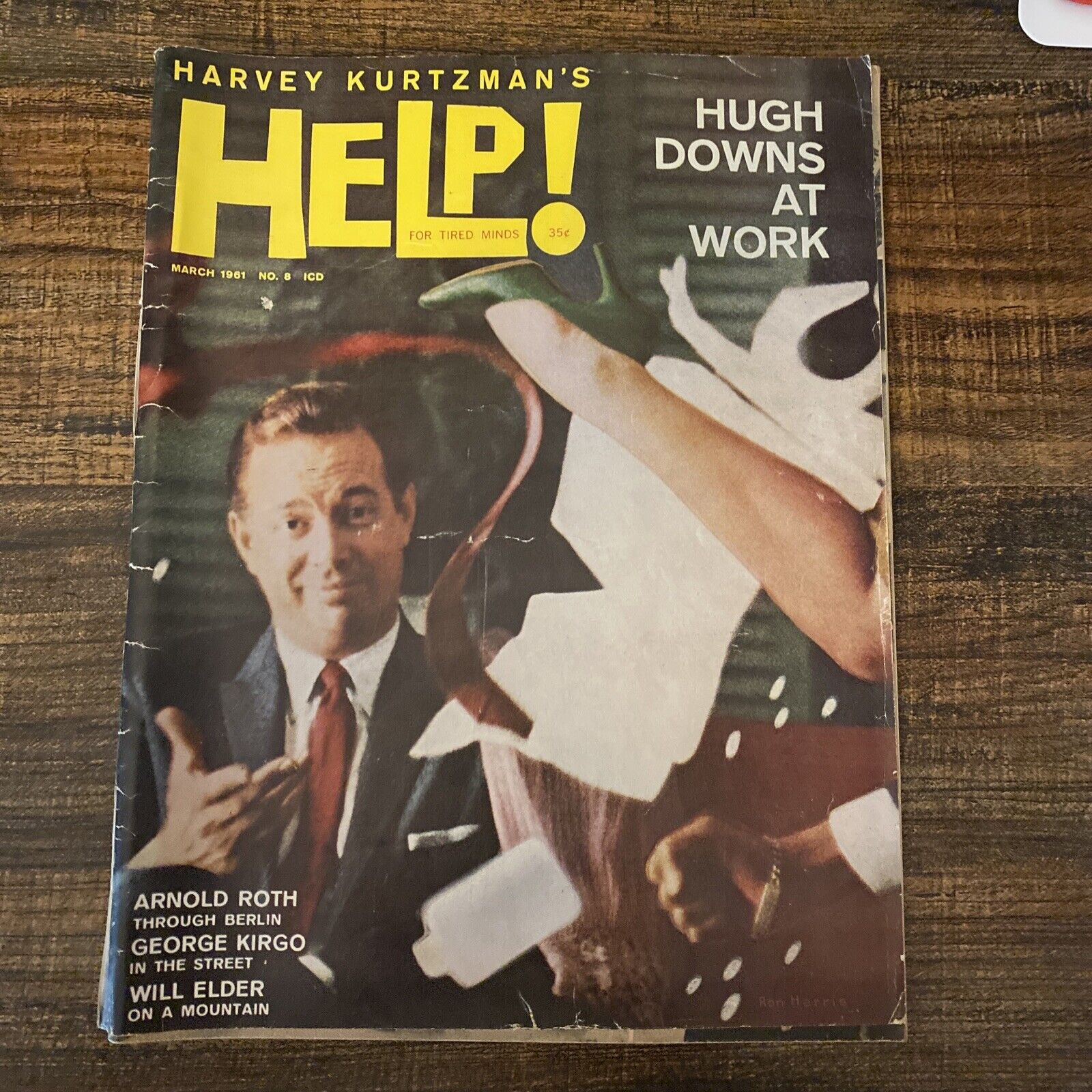 Help Magazine Vol. 1 #8 March 1961 Harvey Kurtzman