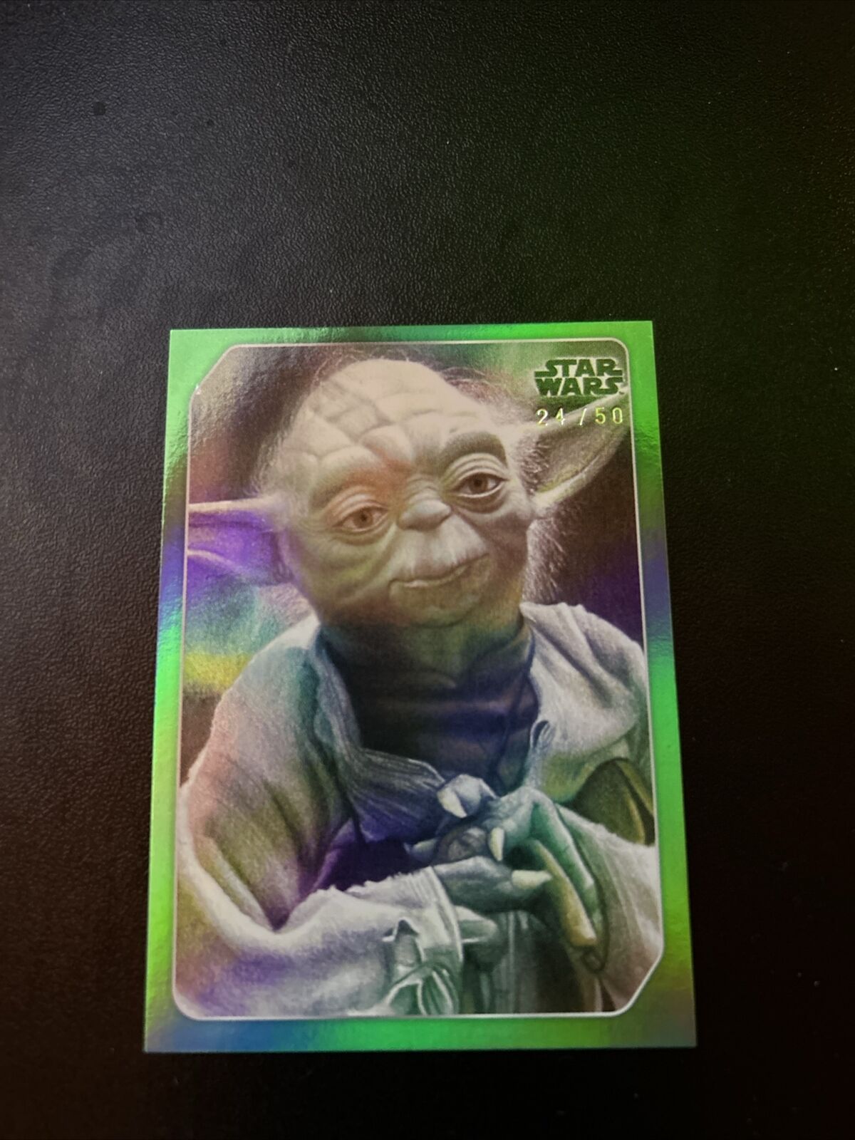Topps Star Wars Celebration 2023 Yoda GREEN  /50