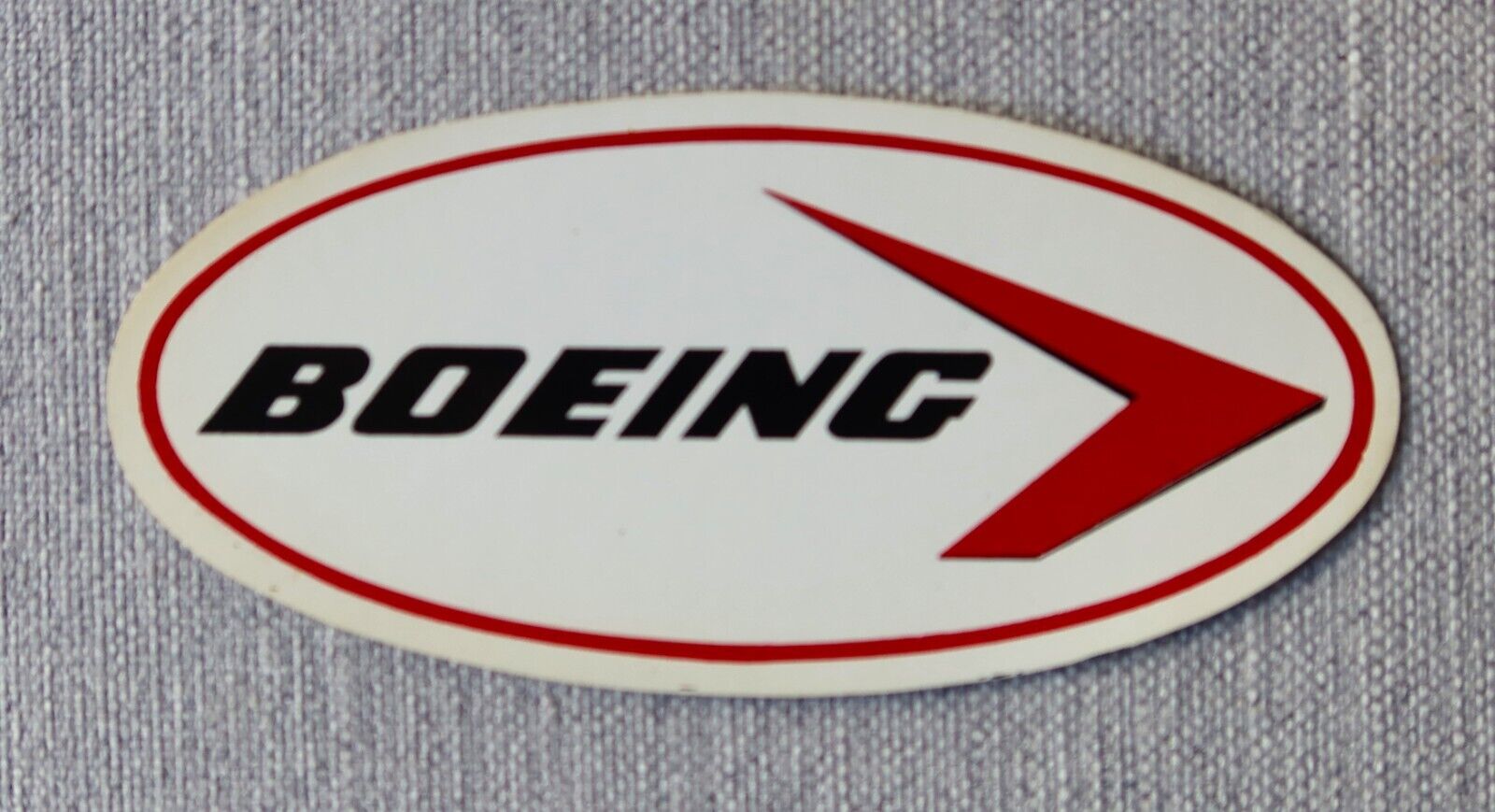 Boeing Logo Sticker Aircraft Aerospace Manufacturer Vintage Decal