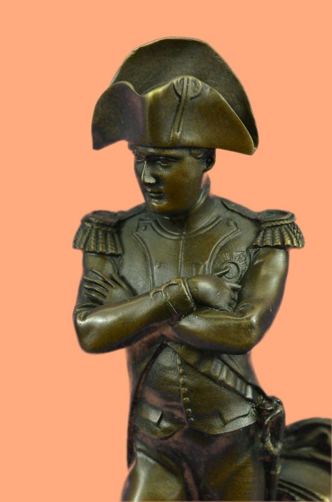Unique Vintage Reproduction Napoleon Bonaparte Ormolu Bronze Bust Figurine DEAL