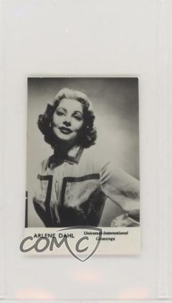 1950s-60s FPF Film Stars Greetings Small Arlene Dahl 0a6
