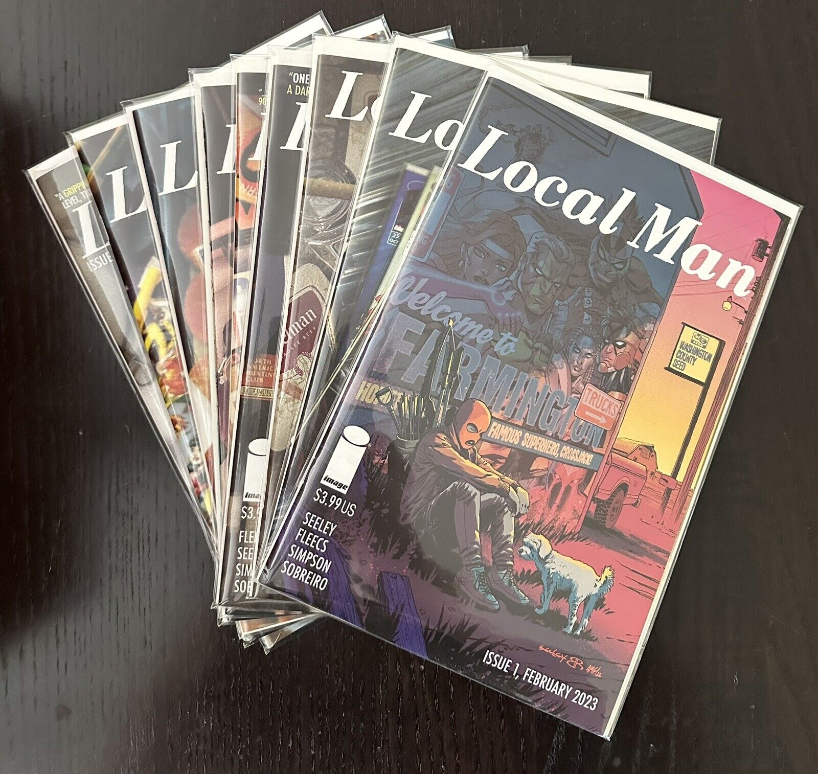 Local Man 1-9 Image Comics Seeley, 2, 3, 4, 5, 6, 7, 8