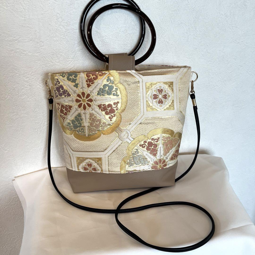 Remake bag Obi remake Mobile holder Shoulder bag Tote bag kimono accessories