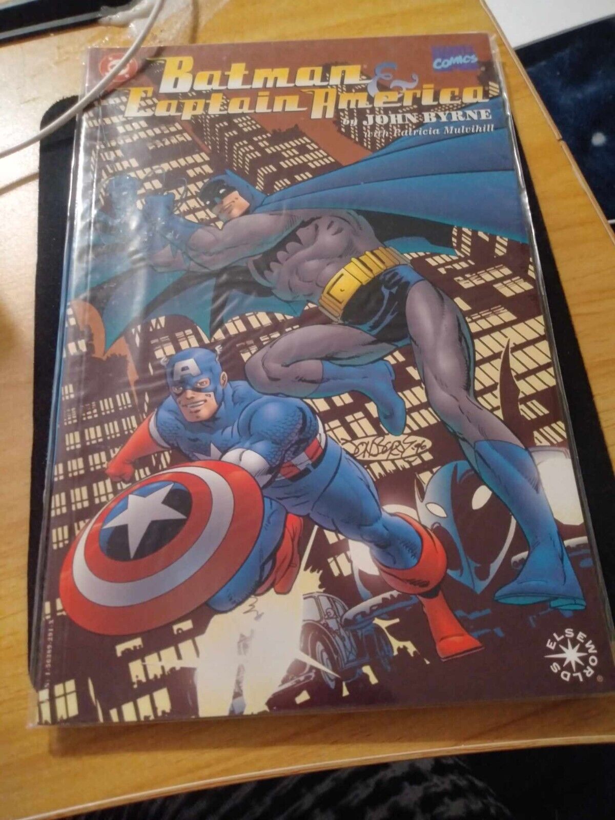 Batman & Captain America Comic