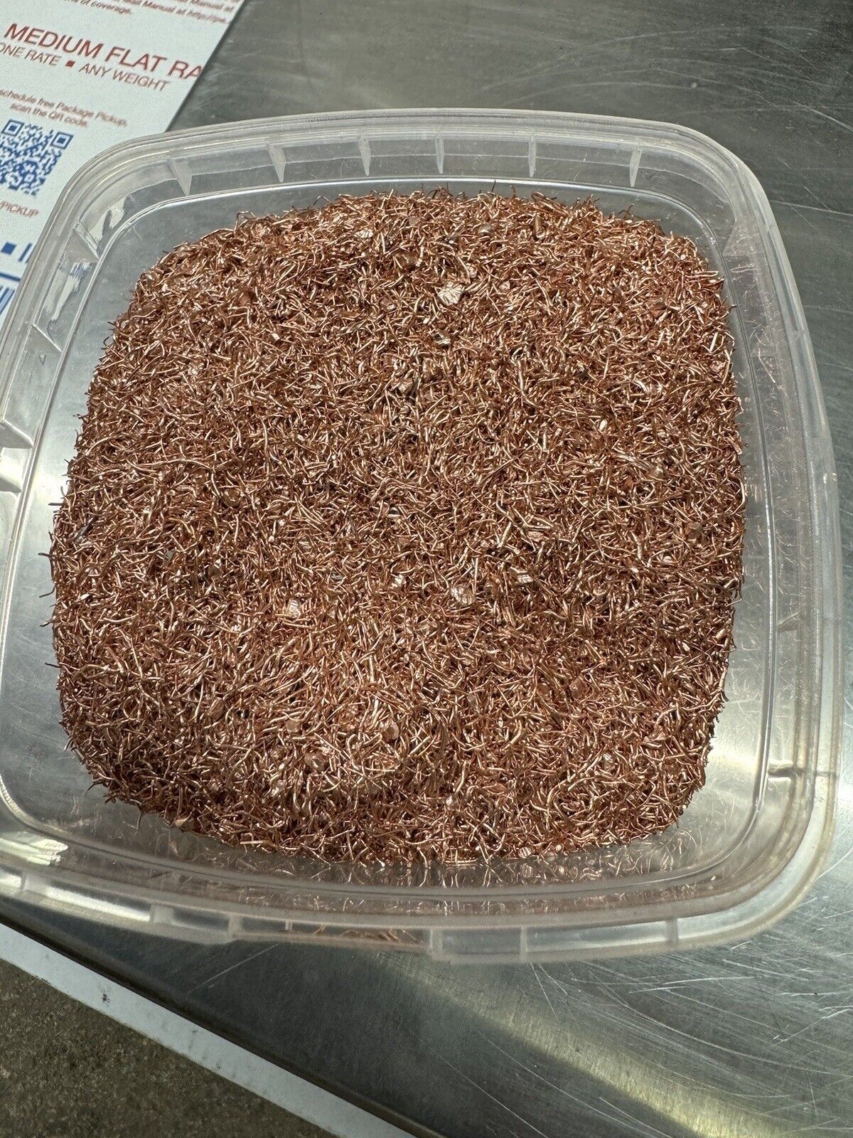 15 Lbs  99.9% Pure Copper Chop Rice Smelt Granulate - 