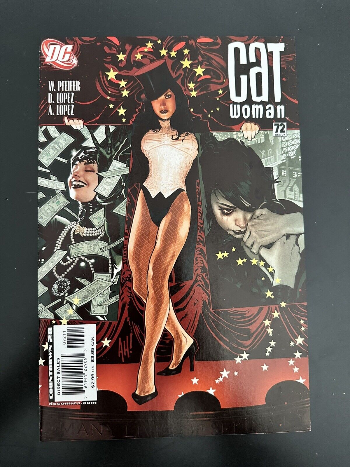 Catwoman (2002) # 72 - Adam Hughes Zatanna cover DC