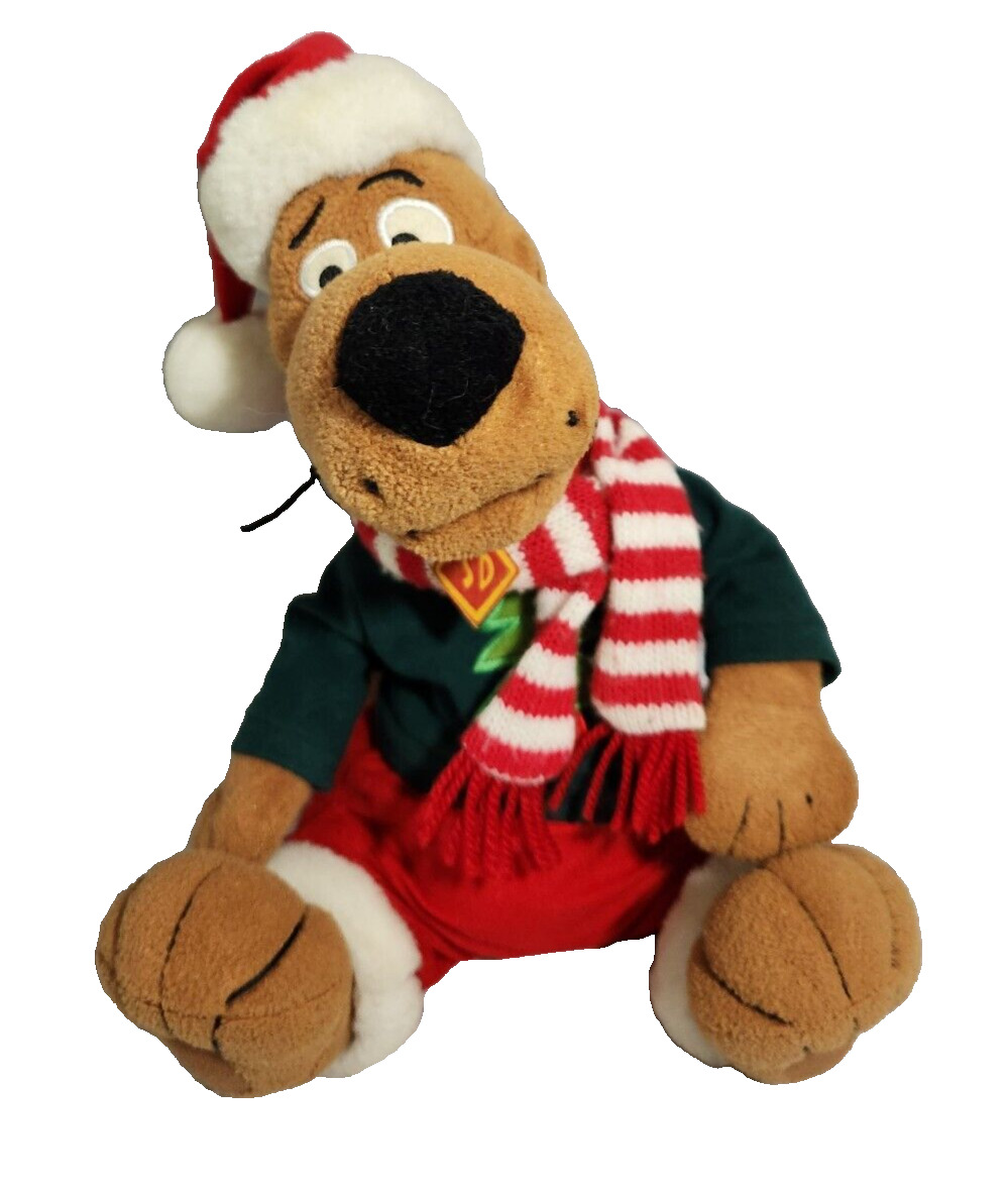 Vintage Gemmy Christmas Scooby-Doo Sings Jiggle Bells Stuffed Plush Holiday