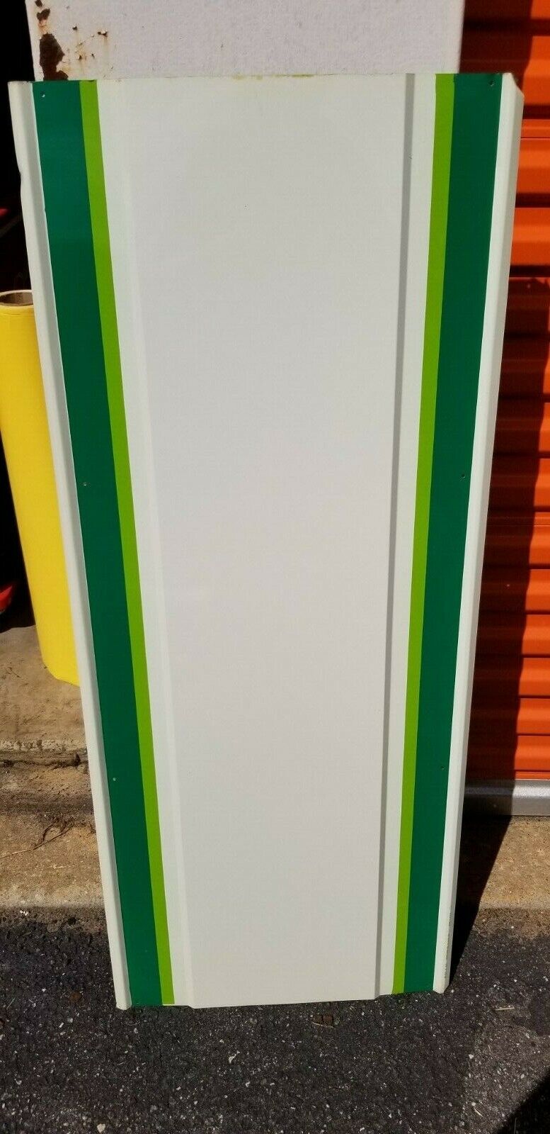 VINTAGE 7UP SEVEN UP METAL SIGN Blank 47.75x19.5 NEW OLD STOCK  F