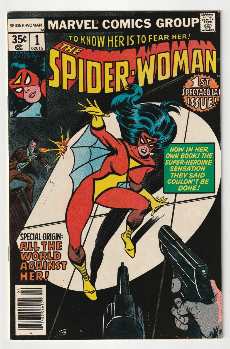 Spider-Woman #1 (Marvel Comics 1978) NM Origin & 1st Solo Series High Grade Key