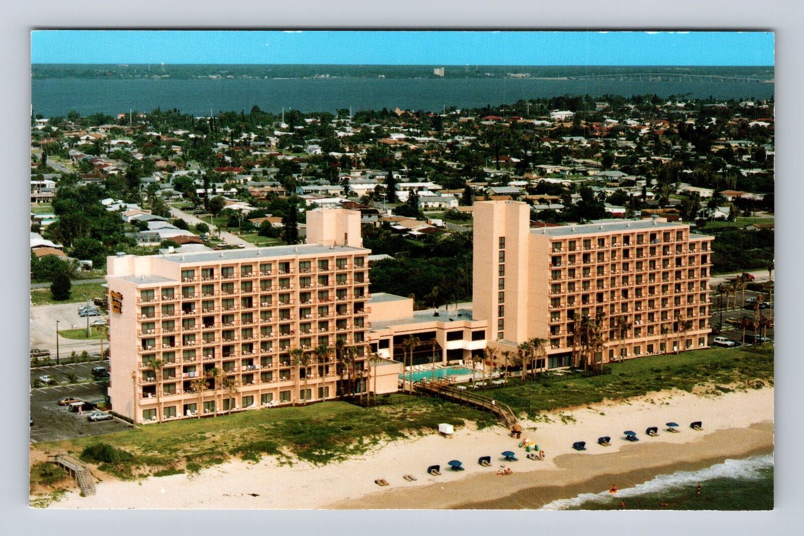 Indialantic FL-Florida, Melbourne Oceanfront Suites Hotel, Vintage Postcard