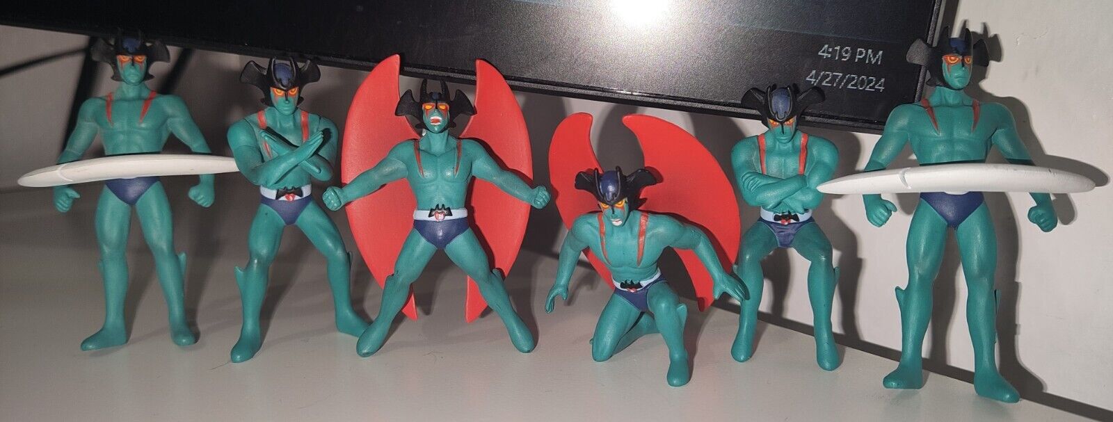 Devilman Figure Complete set 6 Takara Tomy