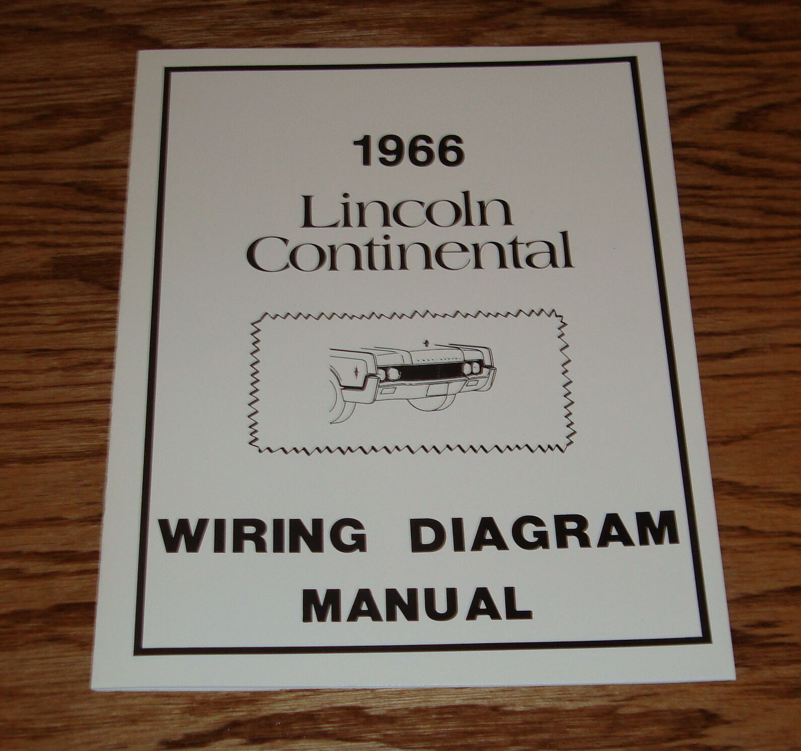 1966 Lincoln Continental Wiring Diagram Manual 66