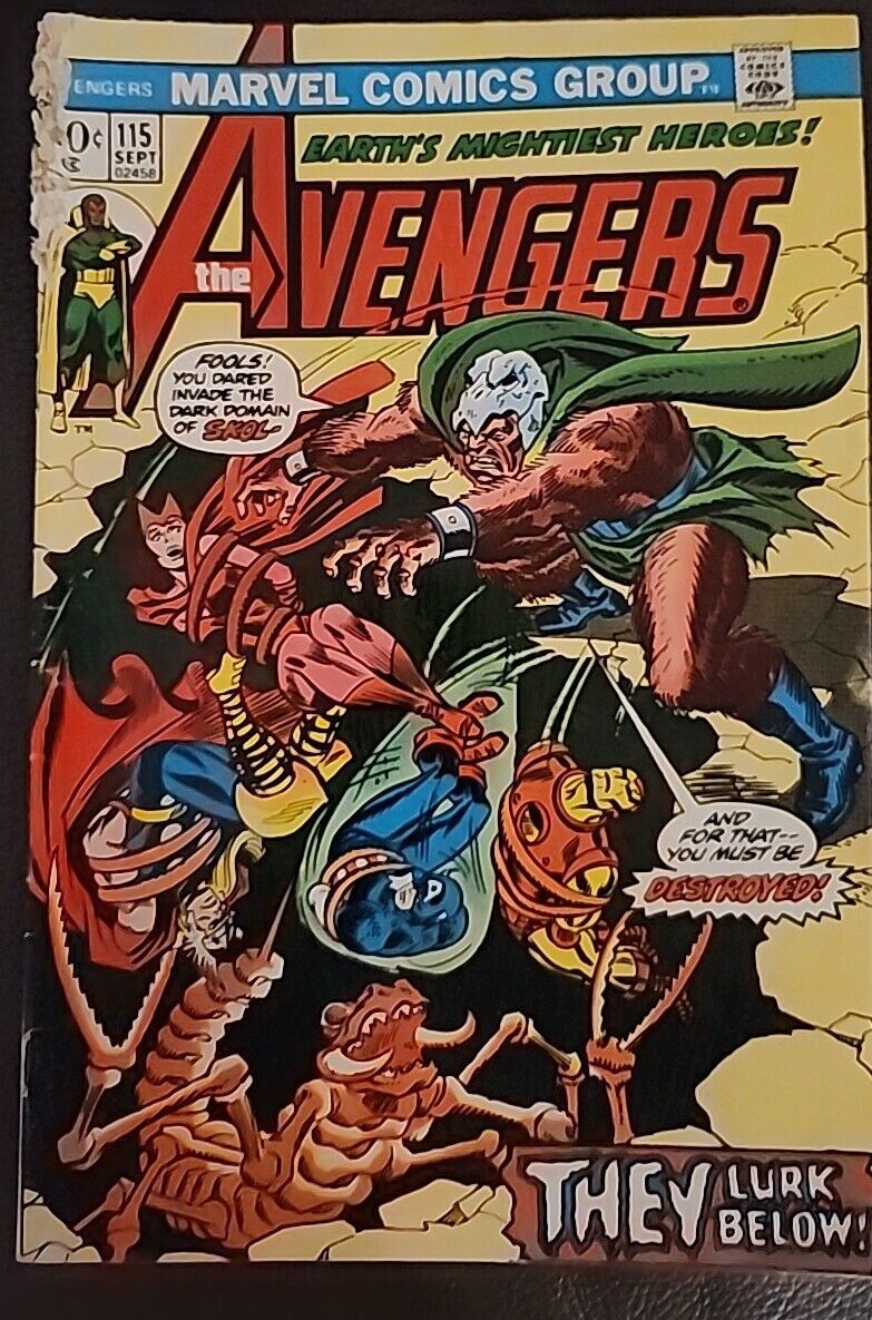 Avengers #115 John Romita/ Mike Esposito Cover Marvel 1973