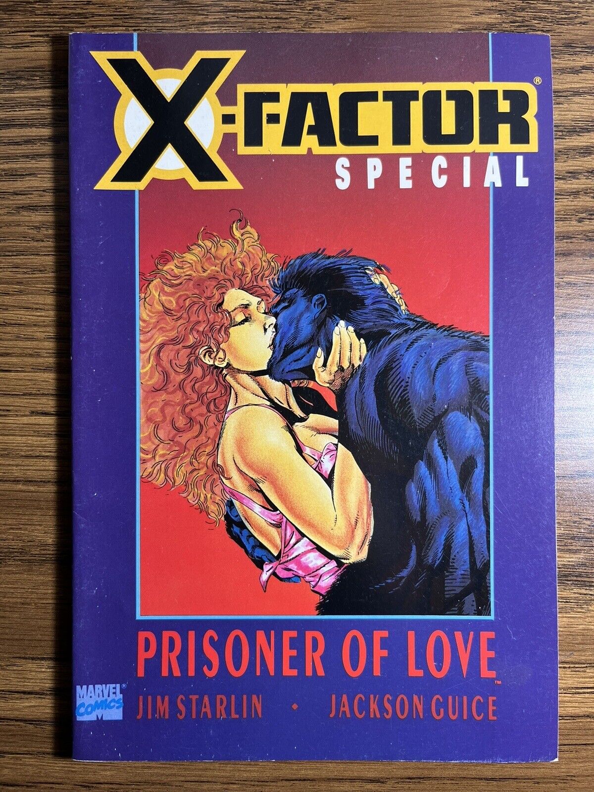 X-FACTOR SPECIAL PRISONER OF LOVE 1 TPB JIM STARLIN STORY MARVEL COMICS 1990 A