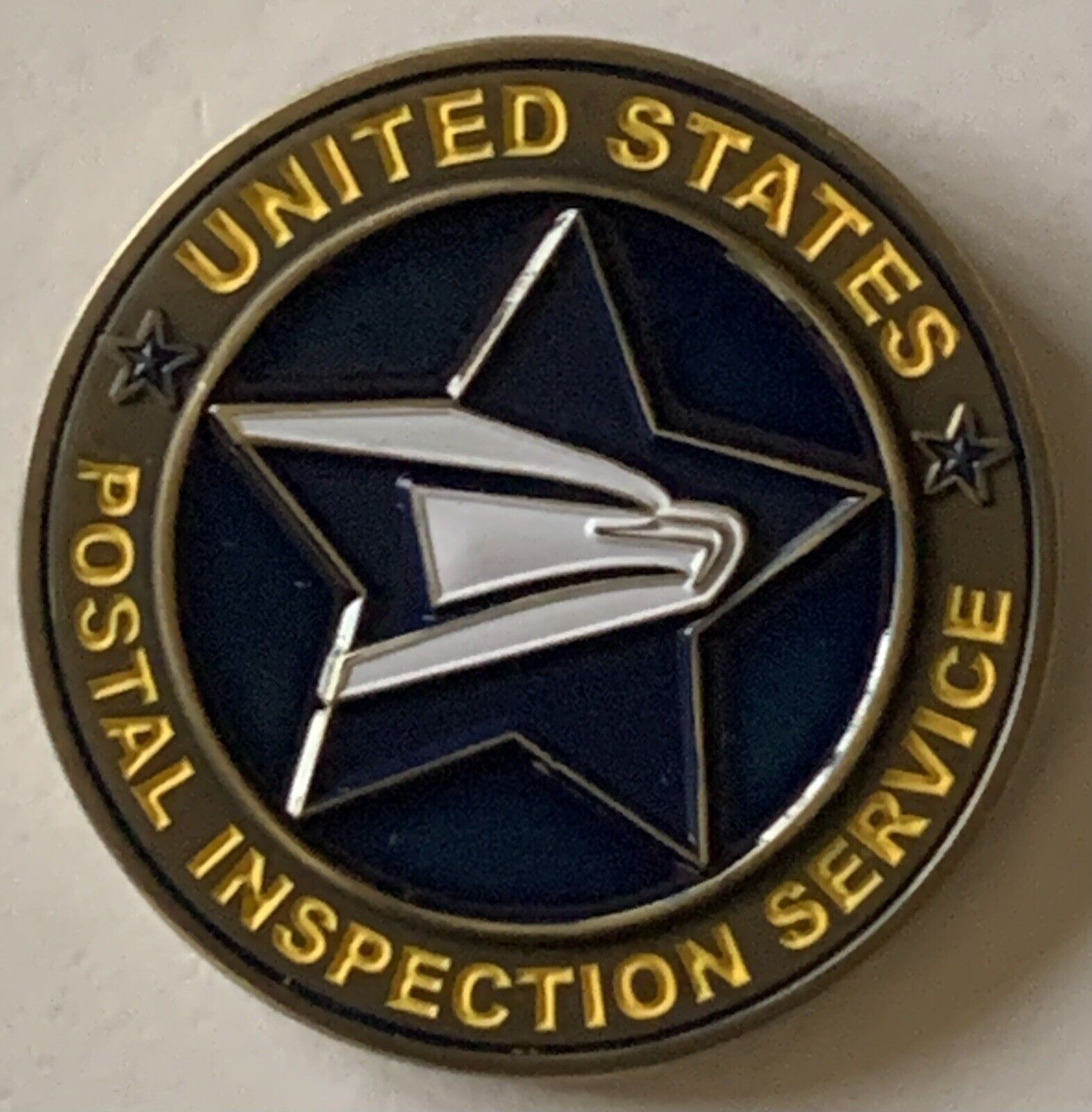 Challenge Coin - U.S. Postal Inspection  - Post Office Inspector - Federal Agent