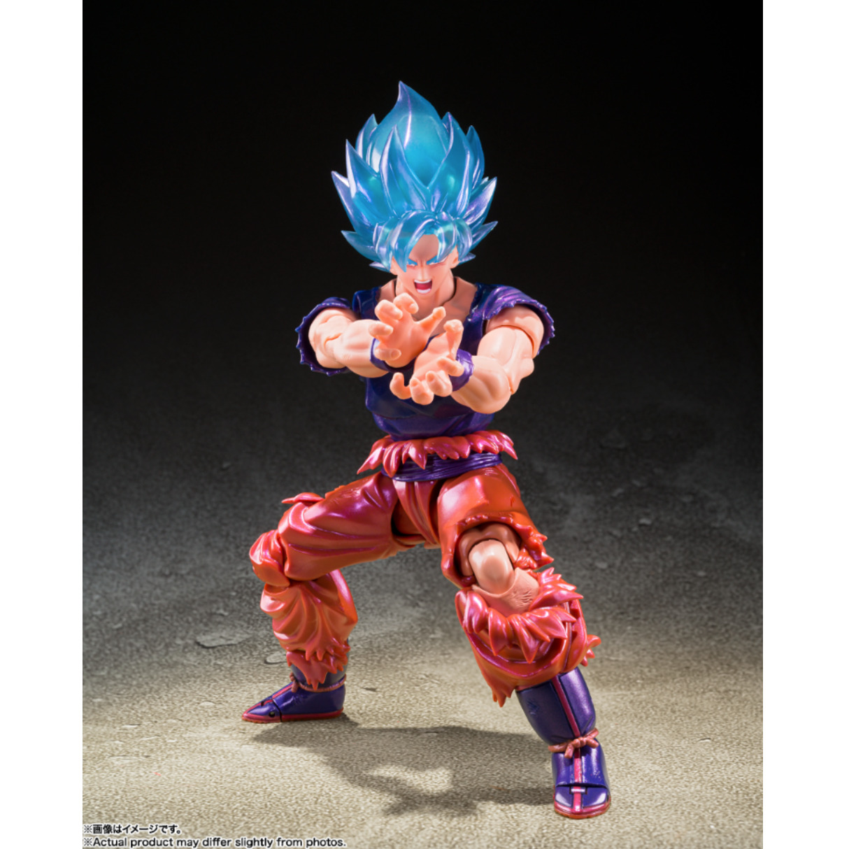S.H.Figuarts Super Saiyan God Saiyan Son Goku Kaioken Figure V Jump 30th Limited