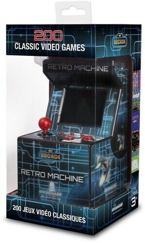 WB My Arcade DGUN-2577 Retro Machine: Mini Video Game Arcade Cabinet - 200 Games