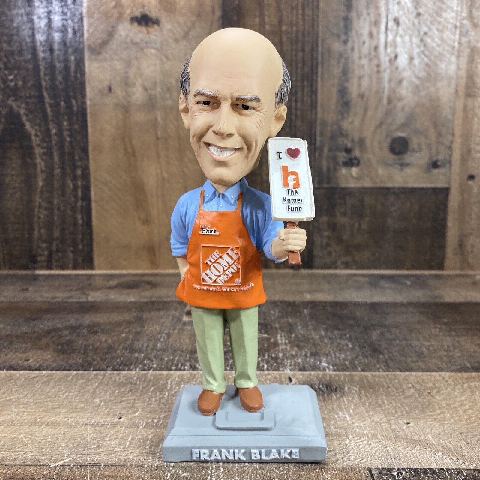 RARE FRANK BLAKE 2007 Collector’s Edition BOBBLEHEAD HOME DEPOT Homer Fund