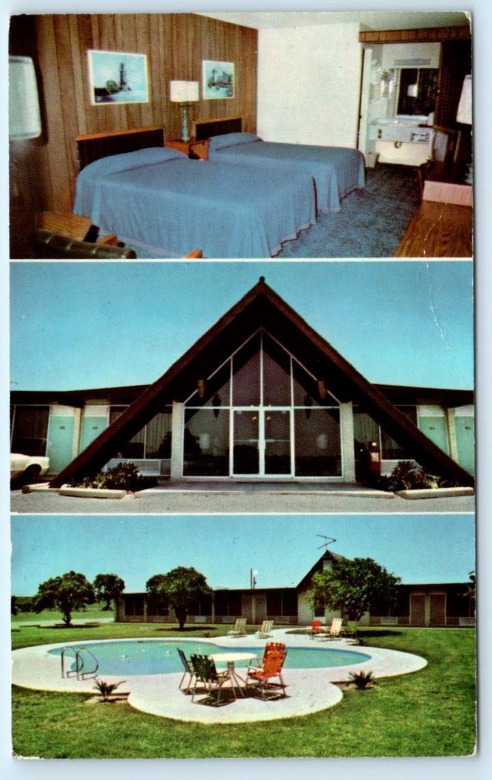 McALLEN, Texas TX ~ Roadside PALMVIEW GOLF HOTEL c1970s Hidalgo County Postcard