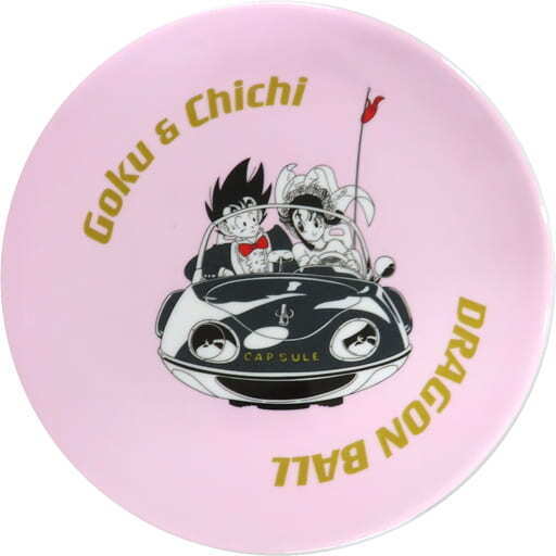 Plate Bowl Son Goku Chichi Round Ichibankuji Dragon Ball Ex Fierce Battle Tenkai