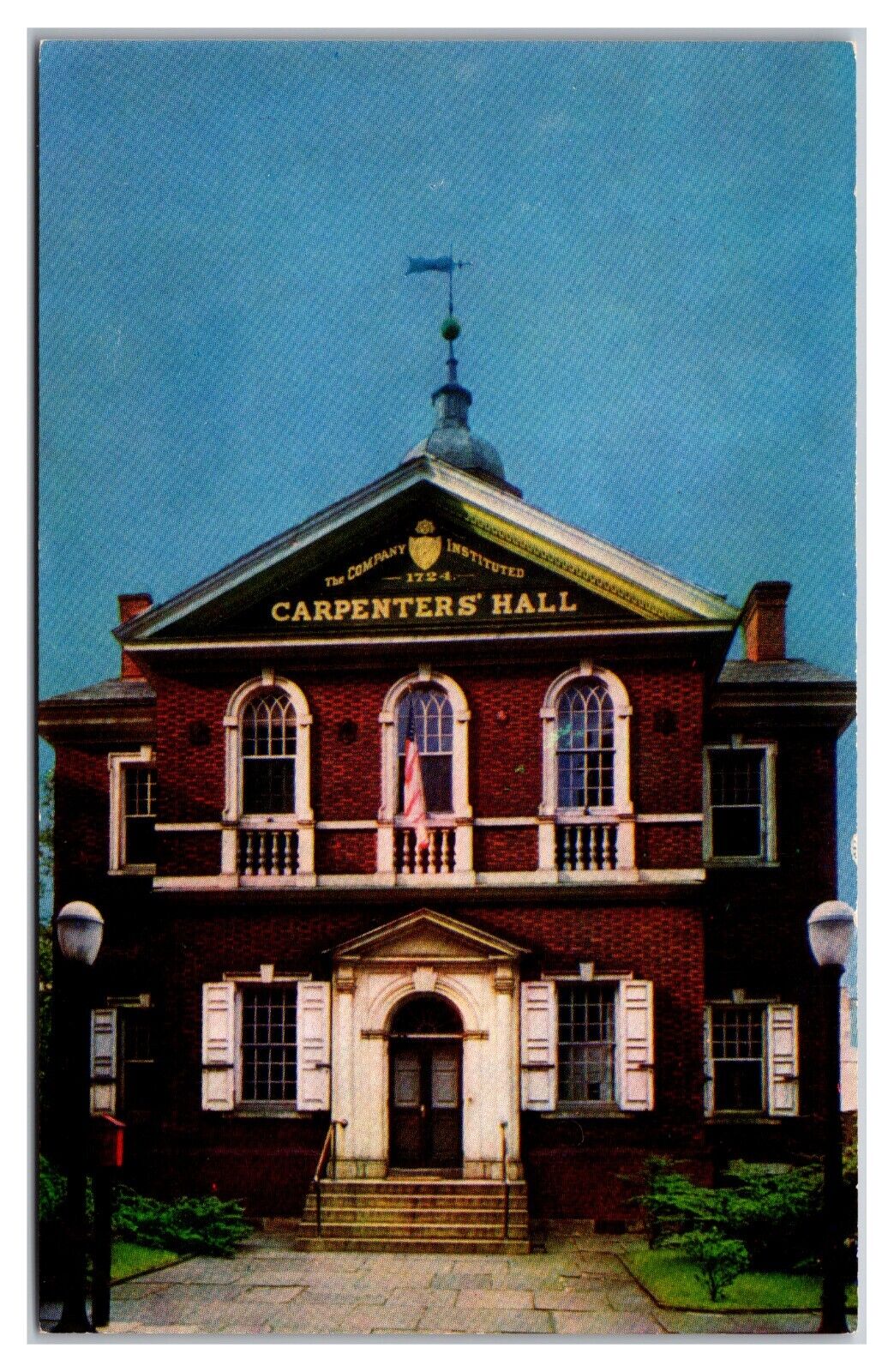 Carpenters\' Hall, Philadelphia, Pennsylvania Postcard
