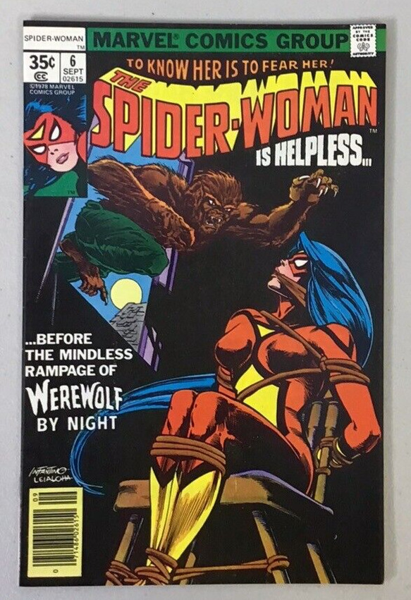 Spider Woman #6 Marvel 1978 NM+ 9.6