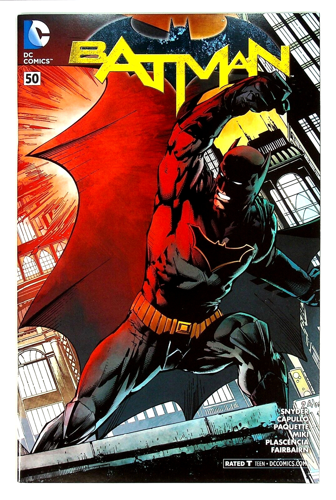 Batman #50 SDCC Convention Exclusive Variant Snyder Capullo DC Comics