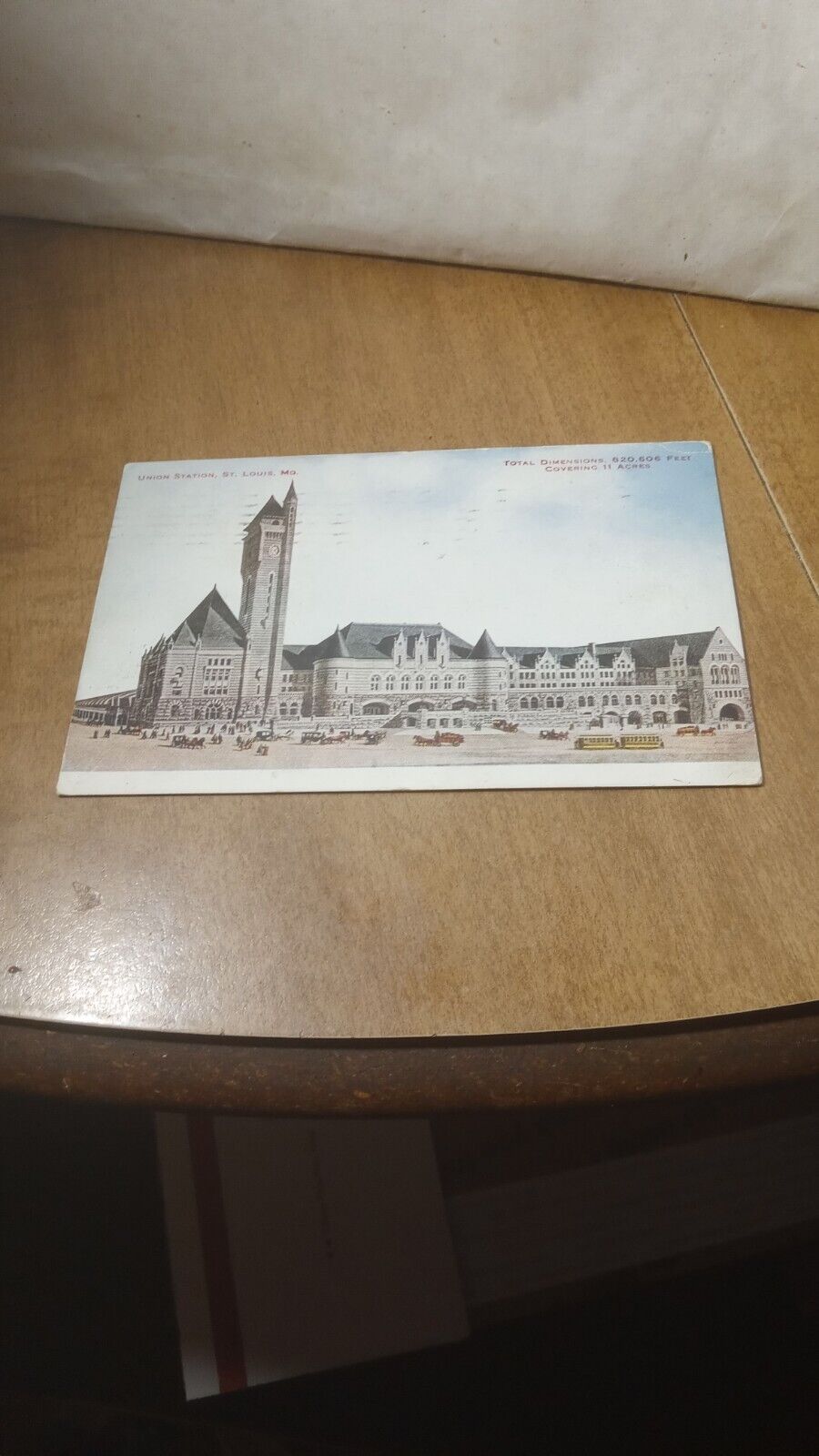 1913 Union Station St. Louis MO Missouri Used Postcard