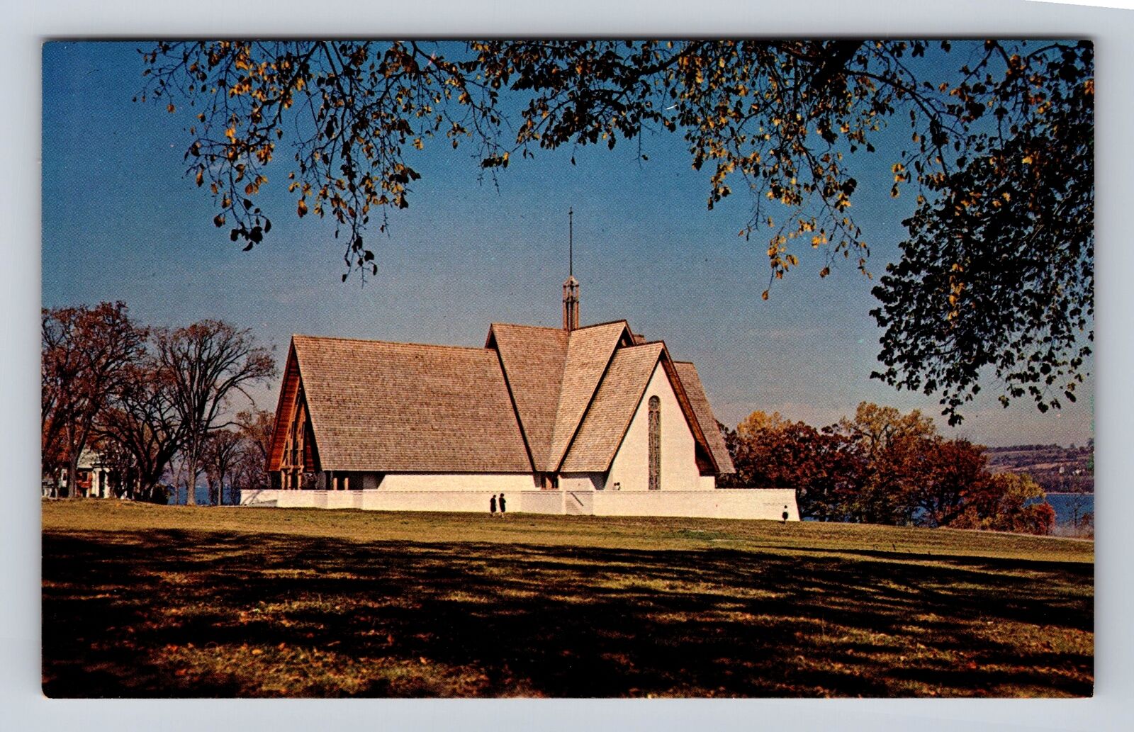 Keuka Park NY-New York, Arthur H Norton Chapel, Keuka College Vintage Postcard