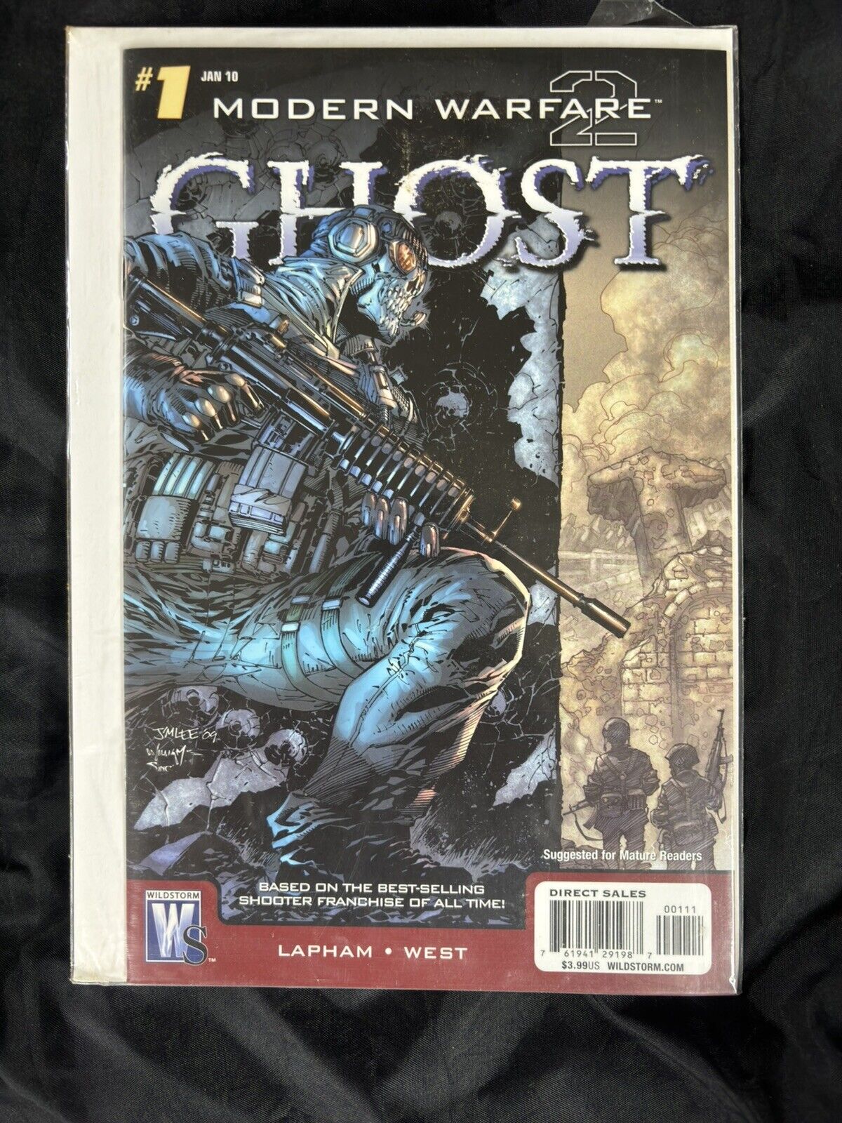 Modern Warfare 2: Ghost #1 Jim Lee Variant Jan 2010 UNOPENED 