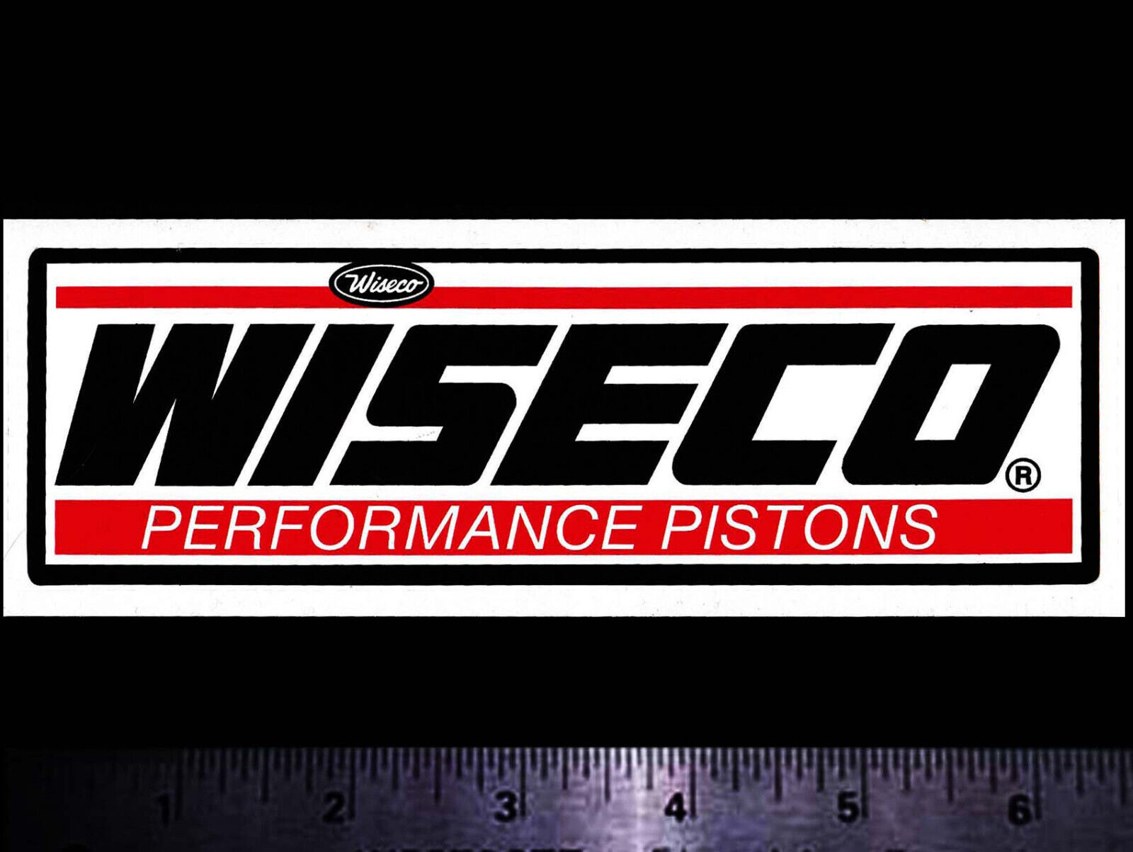 WISECO Performance Pistons - Original Vintage 1970's 80's Racing Decal/Sticker