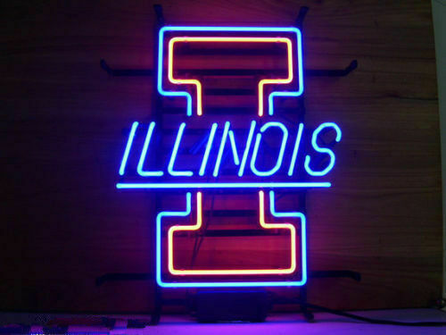 Neon Light Sign Lamp For Illinois Fighting Illini 17\