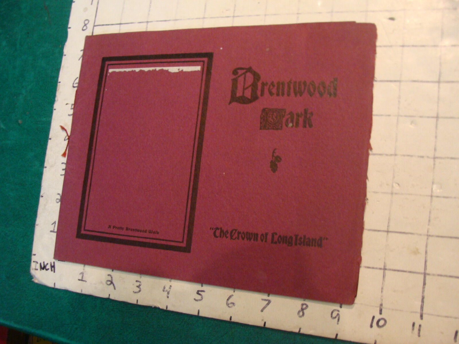 vintage booklet: BRENTWOOD PARK long island, early undated, 32 pages SCARCE