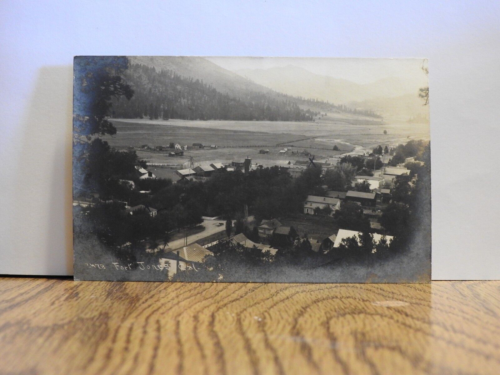 Fort Jones, California Real Photo Postcard Posted 1907