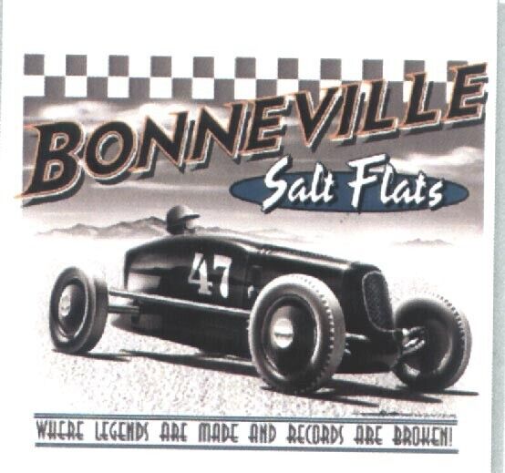 Bonneville Salt Flats T-shirt Size L