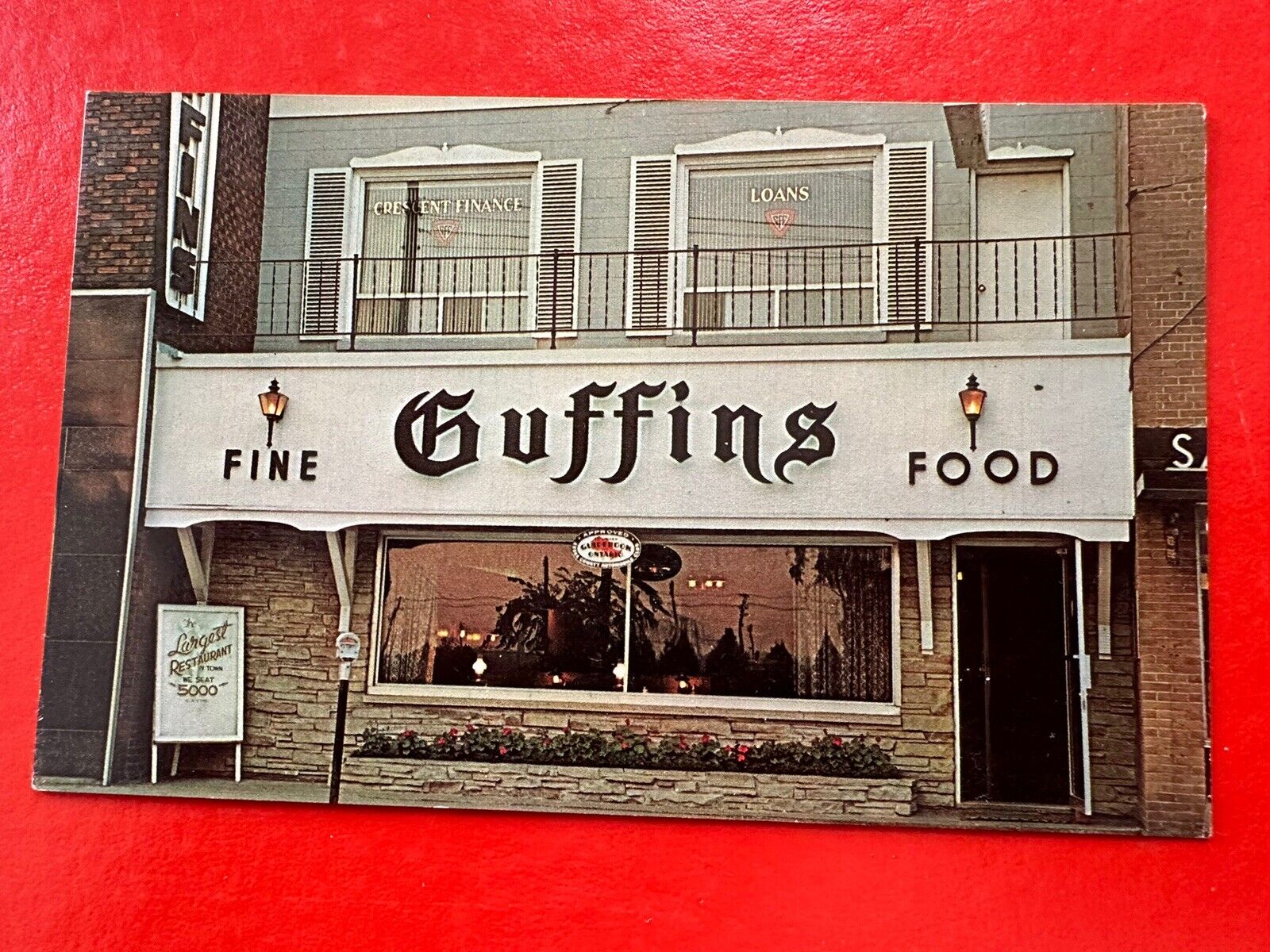 GUFFINS FINE FOODS ~ Sault Ste Marie~ Vintage UNPOSTED Postcard ONTARIO CANADA