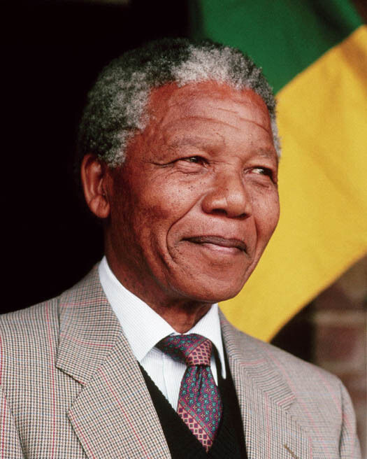 President of South Africa NELSON MANDELA Glossy 8x10 Photo Politician Print 
