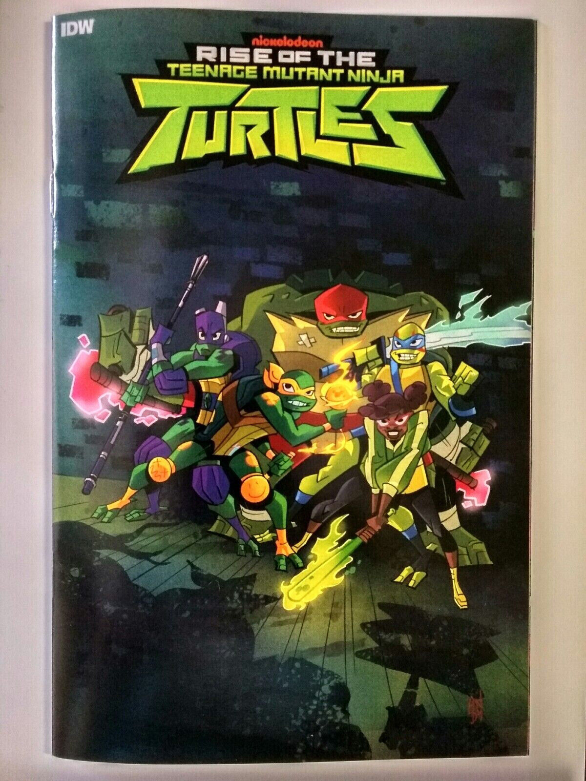 TMNT Rise Of The Teenage Mutant Ninja Turtles Nick SDCC 2018 Promotional Mini