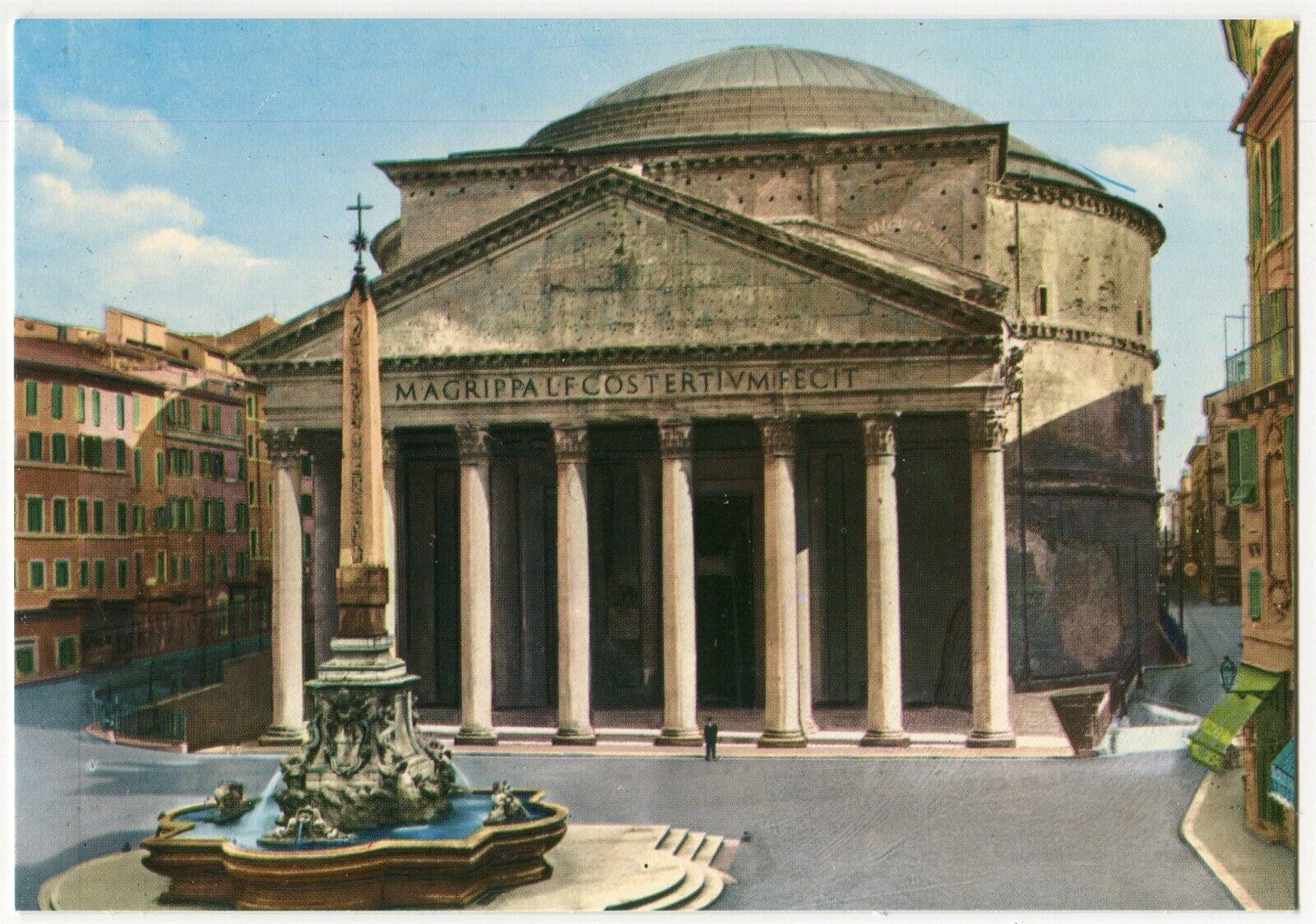 Plurigraf Terni Roma Postcard - Rome, Italy - The Pantheon
