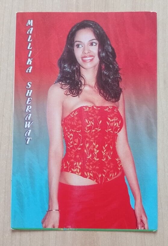 Mallika Sherawat  Bollywood Rare Postcard Post Card
