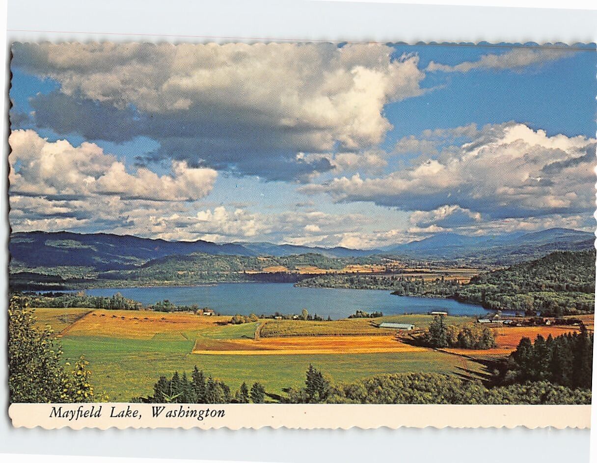 Postcard Mayfield Lake Lewis County Washington USA