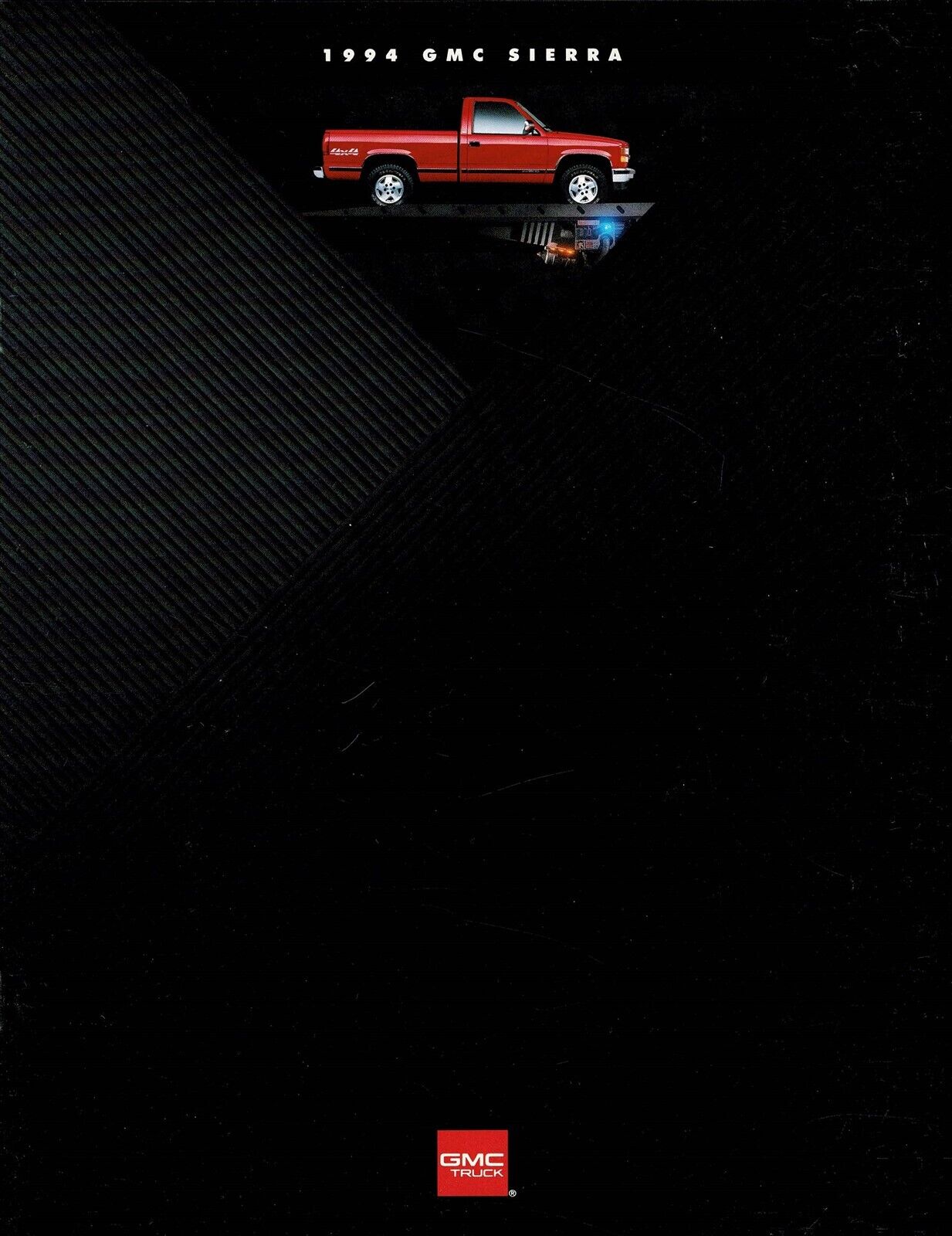 1994 GMC Sierra SLE SL 26-Page Pickup Truck Dealer Sales Brochure