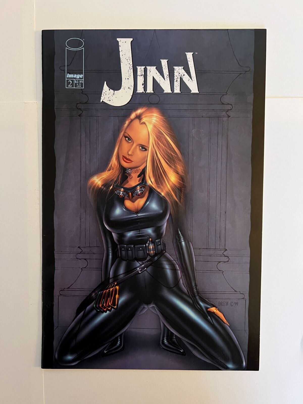 2000 Image Comics Jinn Comic Book Issue #2 with Drew Posada Cover
