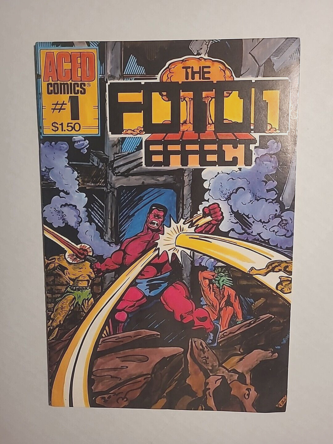 Comic Book Foton Effect, The #1 (Oct 1986, Aced) very good condition.