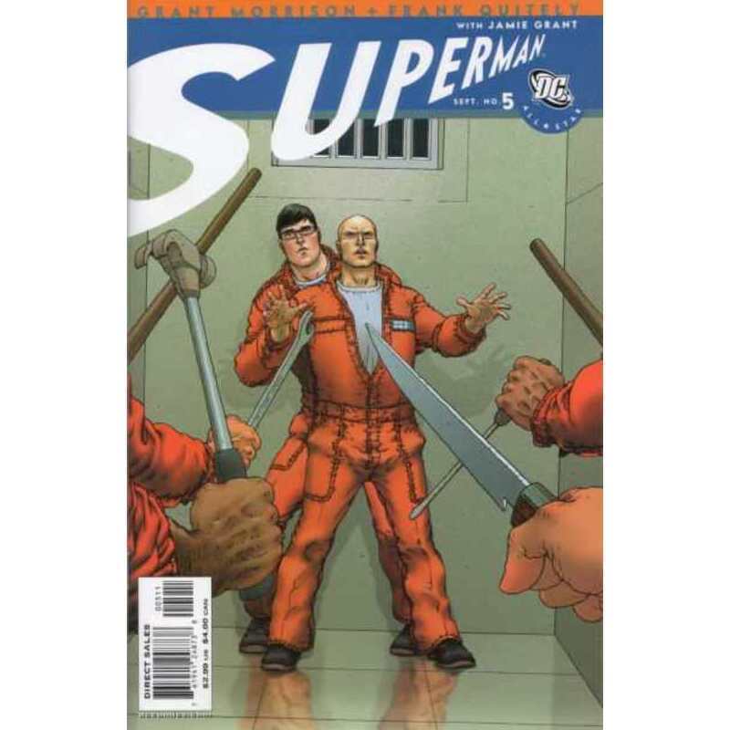All-Star Superman #5 in Very Fine + condition. DC comics [e]