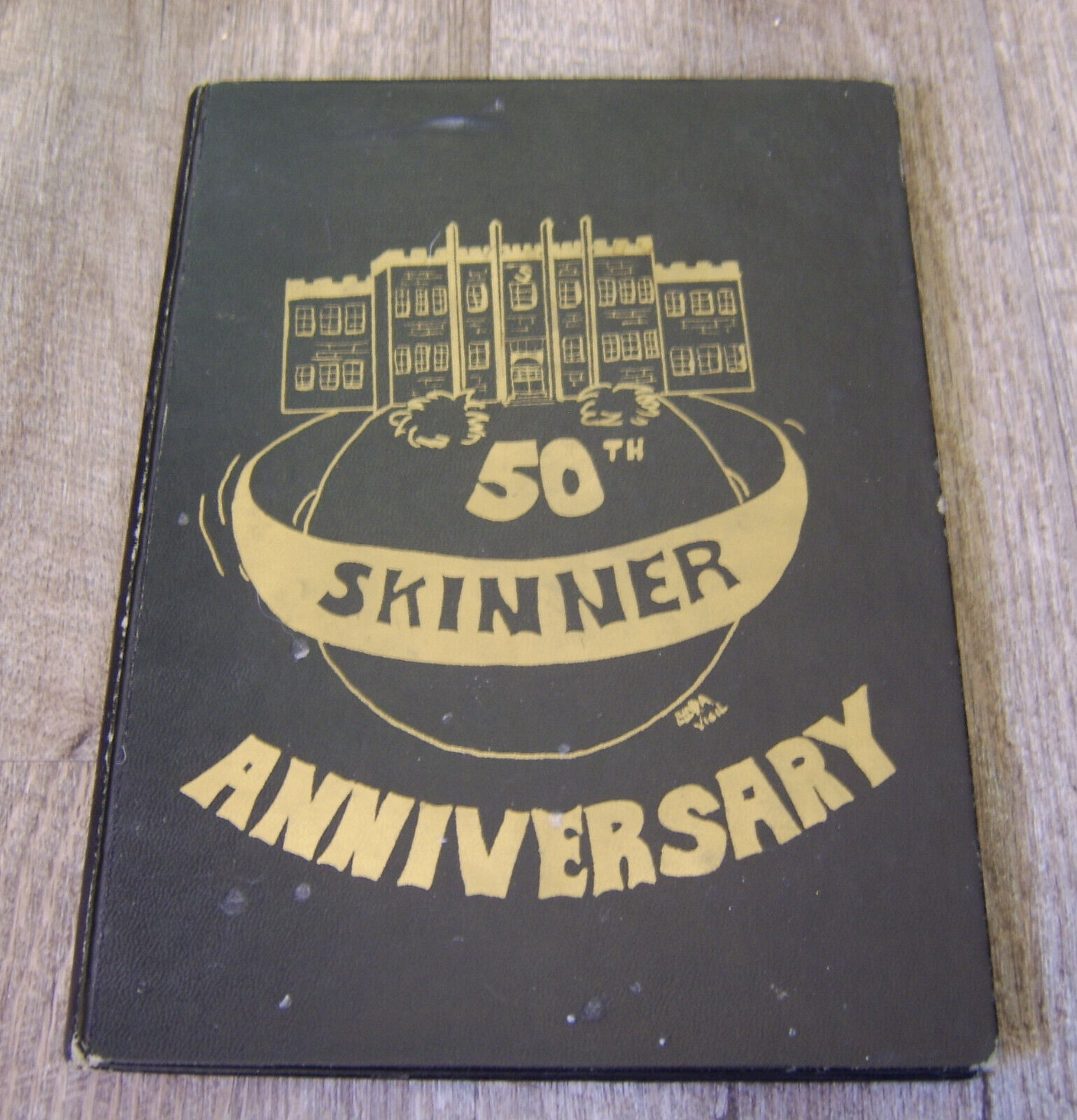 Vintage 1972-73 50th Anniversary Yearbook SKINNER JUNIOR HIGH Denver, Colorado
