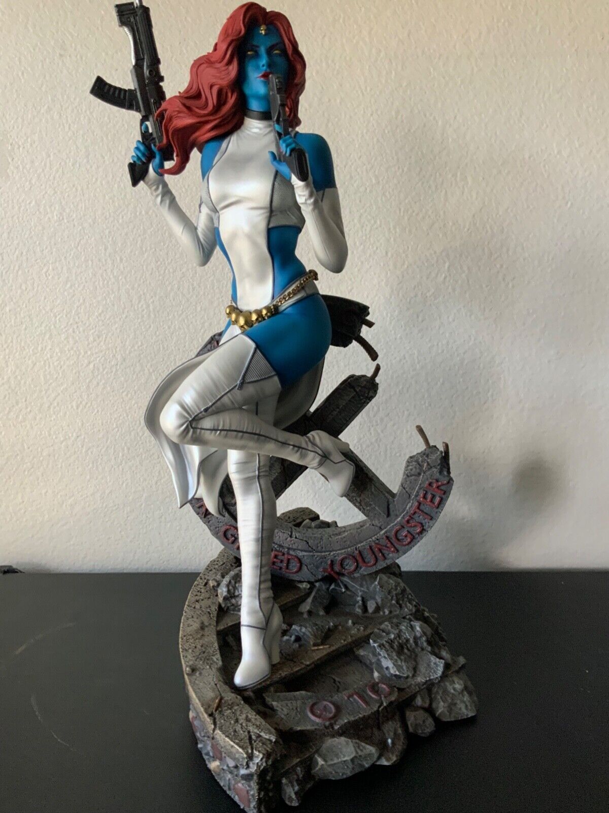 Xm Studios Mystique 1/4 scale statue previously displayed
